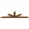 Ekena Millwork Saratoga Smooth Timber Gable Bracket, Western Red Cedar, 96"W x 28"H x 3 1/2"D x 5 1/2"F, 7/12 Pitch GBW096X28X0406SAR00SWR - alternate 3